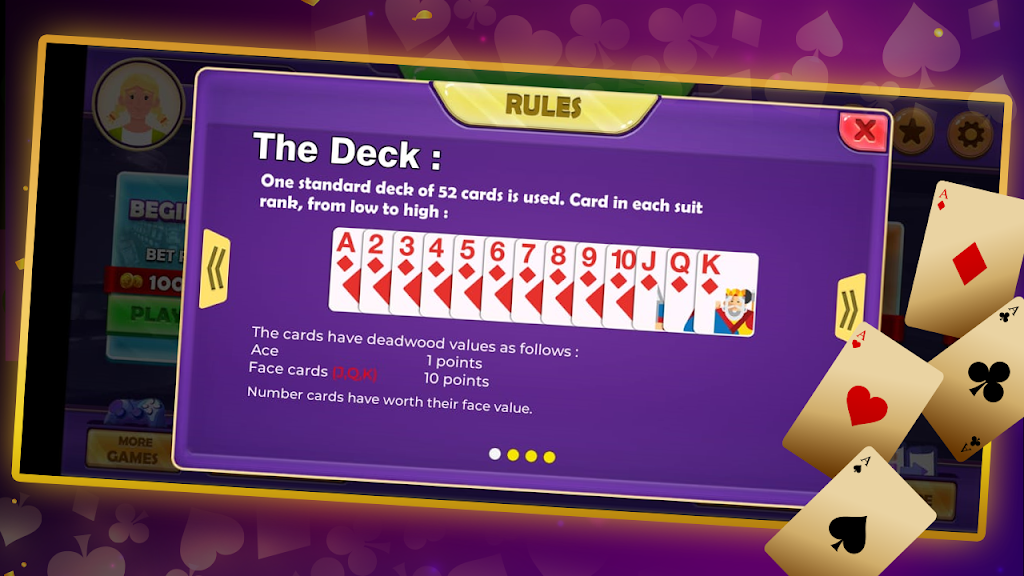 Gin Rummy Multiplayer Earn BTC ảnh chụp màn hình 4