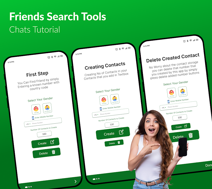 ภาพหน้าจอ Friend Search Tool : GF Finder 4