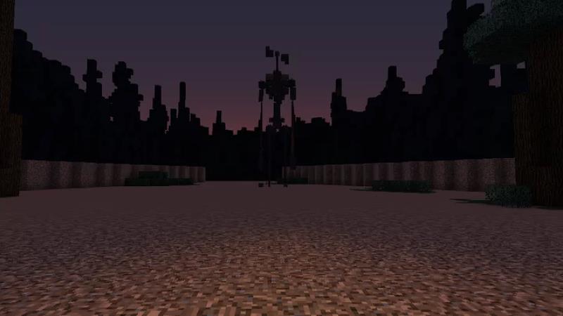 Screenshot Siren Head mods for minecraft 4