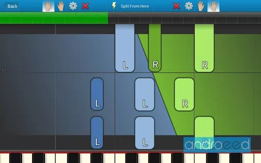 ภาพหน้าจอ Synthesia 1