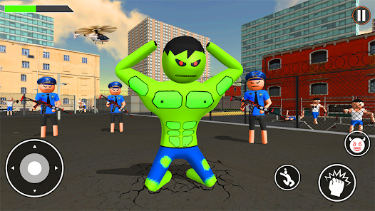 Incredible Monster: Superhero Prison Escape Games应用截图第2张