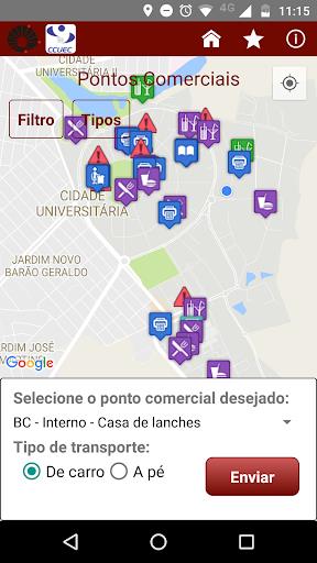 Screenshot UNICAMP Serviços 3