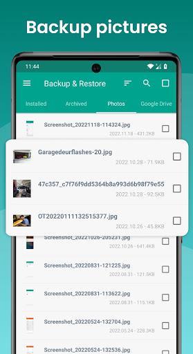 Backup and Restore - APP zrzut ekranu 3