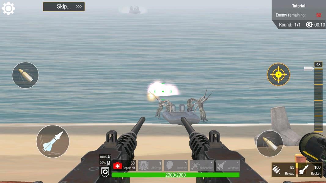 Beach War Screenshot 1