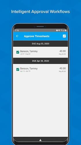 Timesheets - Time Tracking App 스크린 샷 4