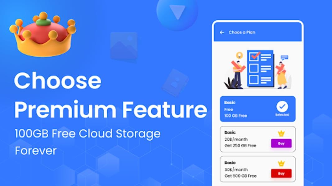 Drive Backup Cloud storage स्क्रीनशॉट 2