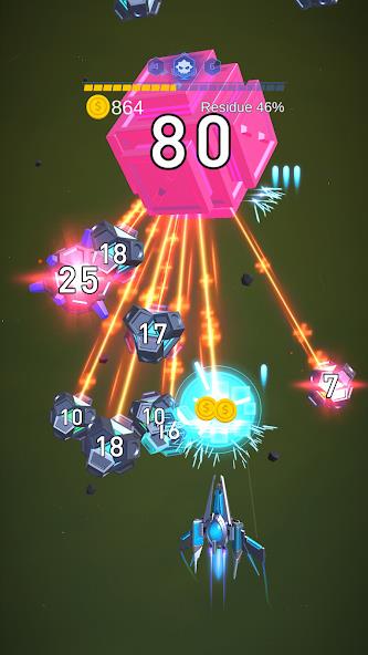 Dust Settle 3D - Galaxy Attack Mod screenshot 3