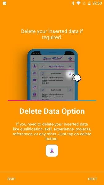 Free Resume Maker Screenshot 4