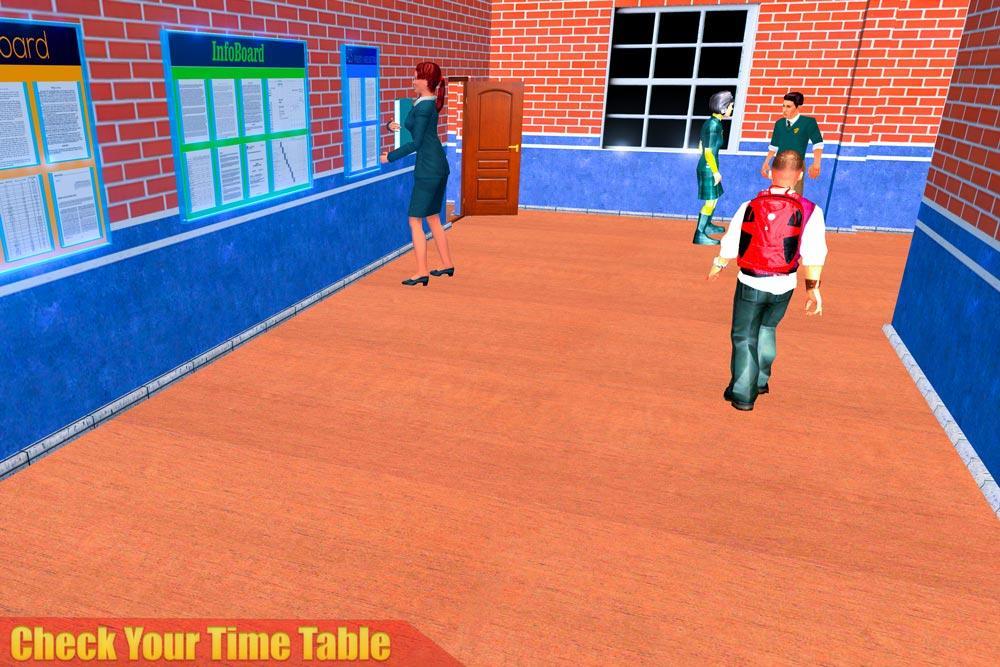 Virtual High School Teacher 3D屏幕截圖2