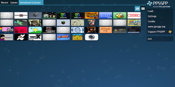 PPSSPP Gold - Emulador de PSP captura de pantalla 1
