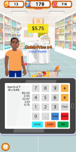 Supermarket Cashier Simulator Mod ekran görüntüsü 2