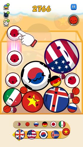 Country Ball: Mix Ball Drop屏幕截圖1