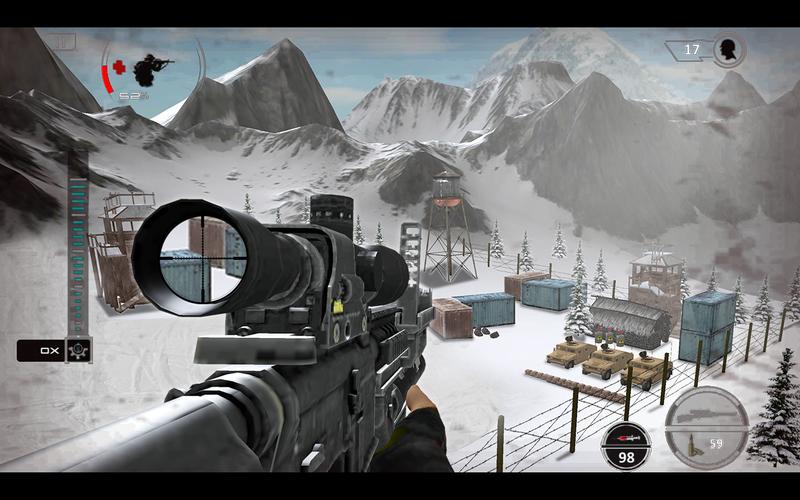 Mountain Sniper Shooting: FPS Screenshot 2
