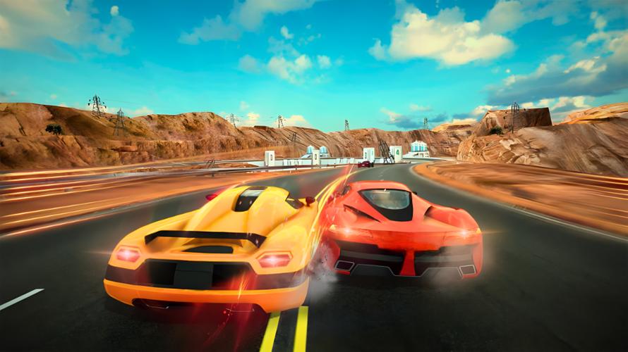 Street Car Racing-Nitro Fire экрана 1