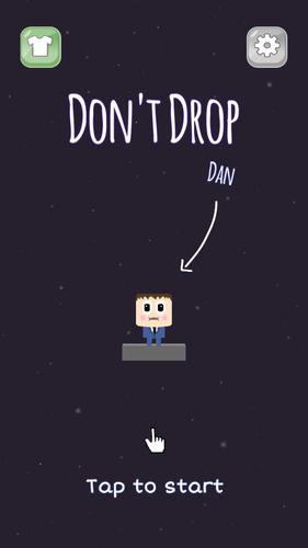 Don't Drop Dan: Tap to survive应用截图第1张