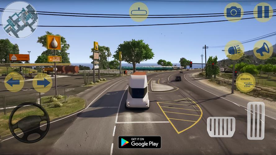 US Cargo Truck Games 3D экрана 1