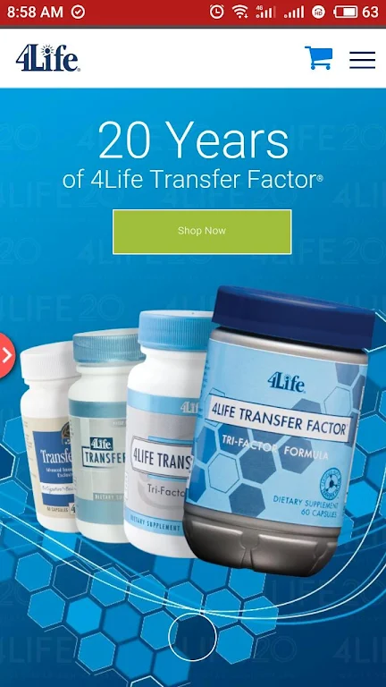 ภาพหน้าจอ 4Life Login 2