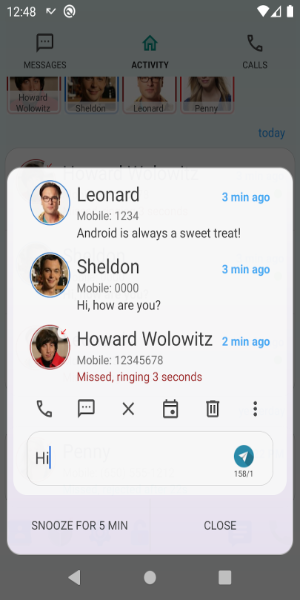 Smart Notify - Dialer & SMSスクリーンショット2