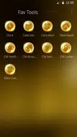 Golden Disco Vintage Theme Screenshot 4