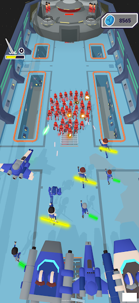 Space Army: Universe Clash Mod captura de pantalla 2