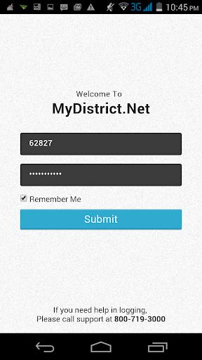 MyDistrict Delivery app स्क्रीनशॉट 1