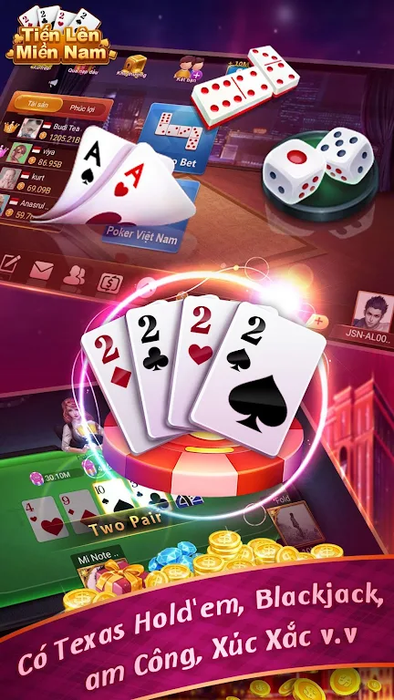 ภาพหน้าจอ Tien Len Tiến Lên Miền Nam Online 3
