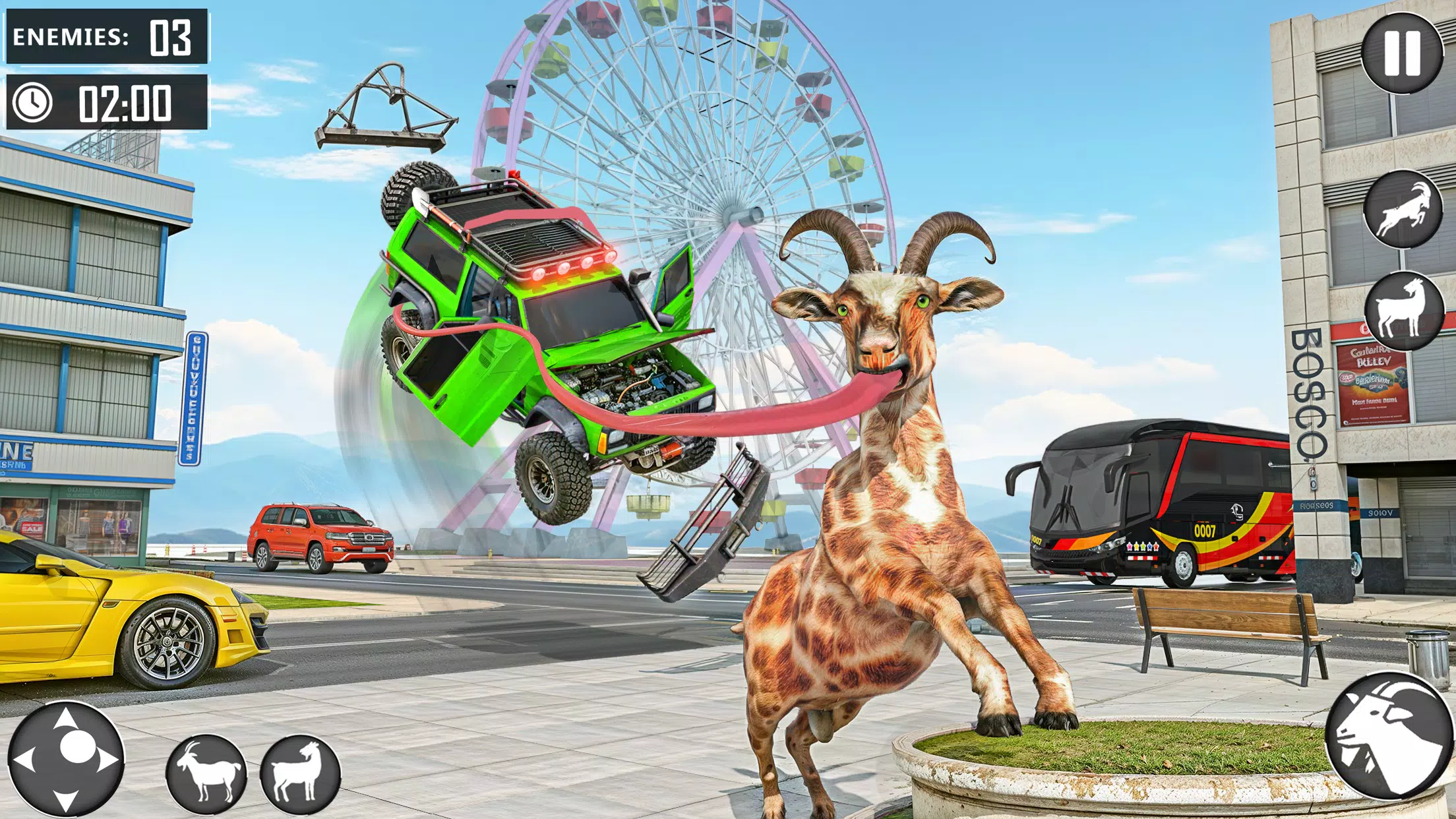 Angry Goat Fun Simulator Screenshot 1
