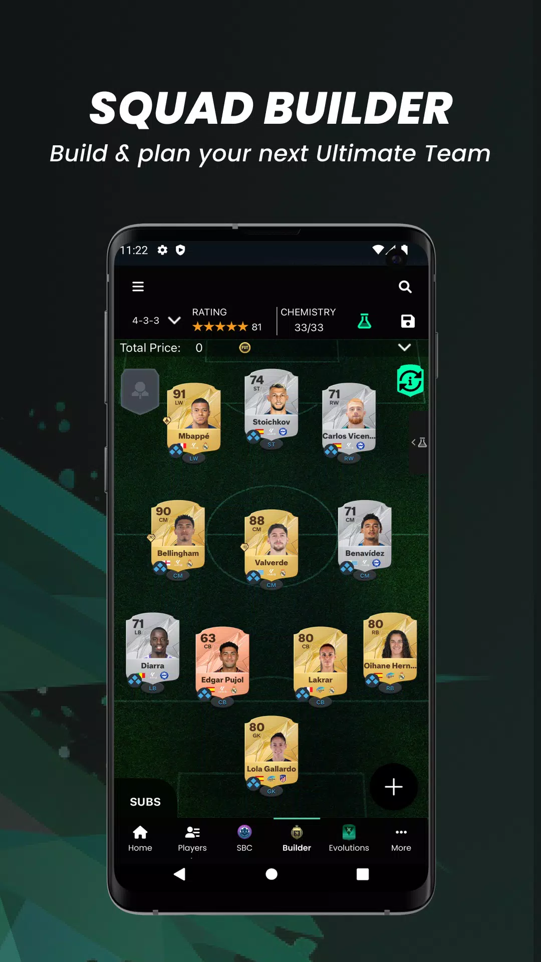FUTBIN 24 Database & Draft 스크린 샷 4