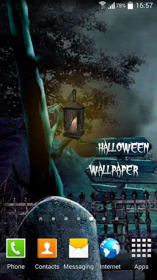 Halloween Live Wallpaper屏幕截圖2