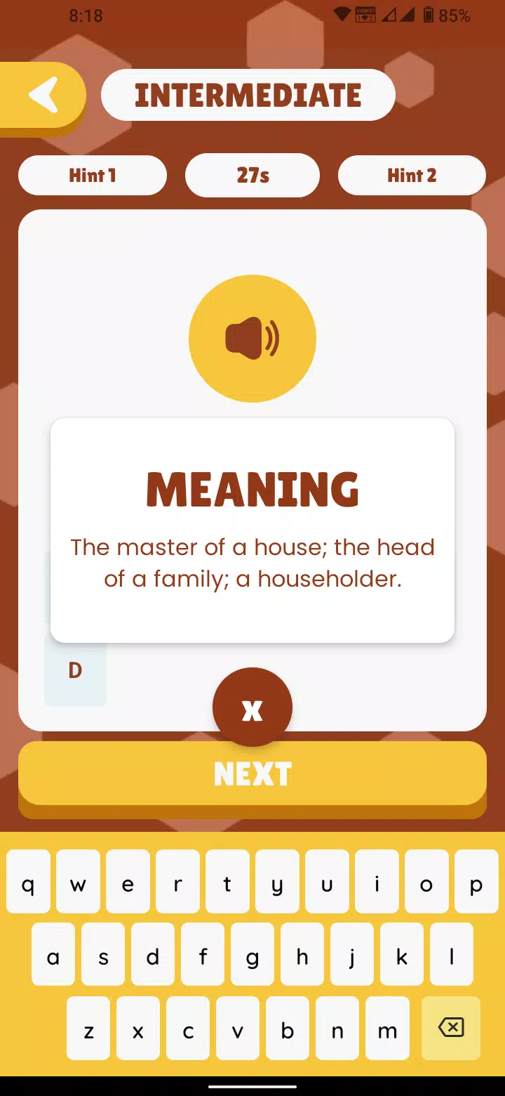 SpellBee Universe экрана 4