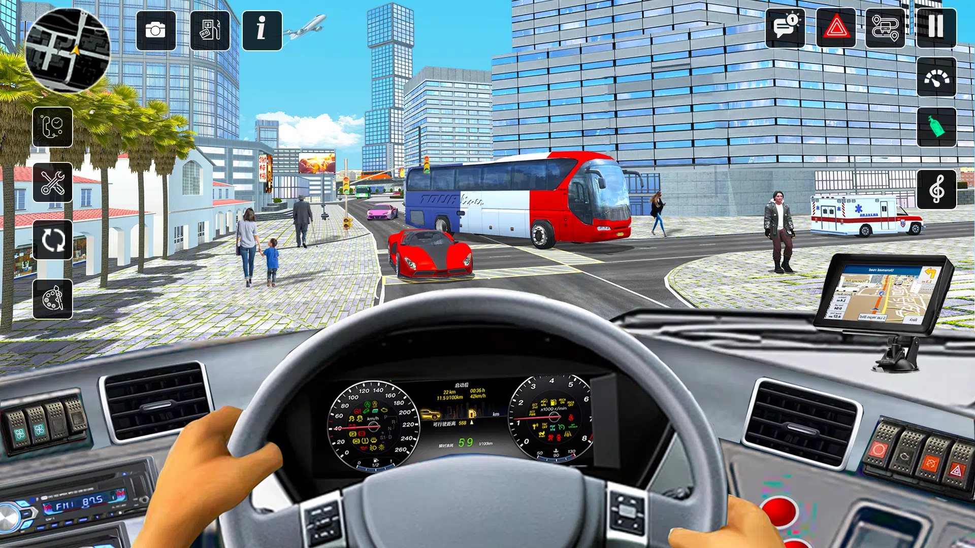 Coach Bus Games Bus Simulator Screenshot 2