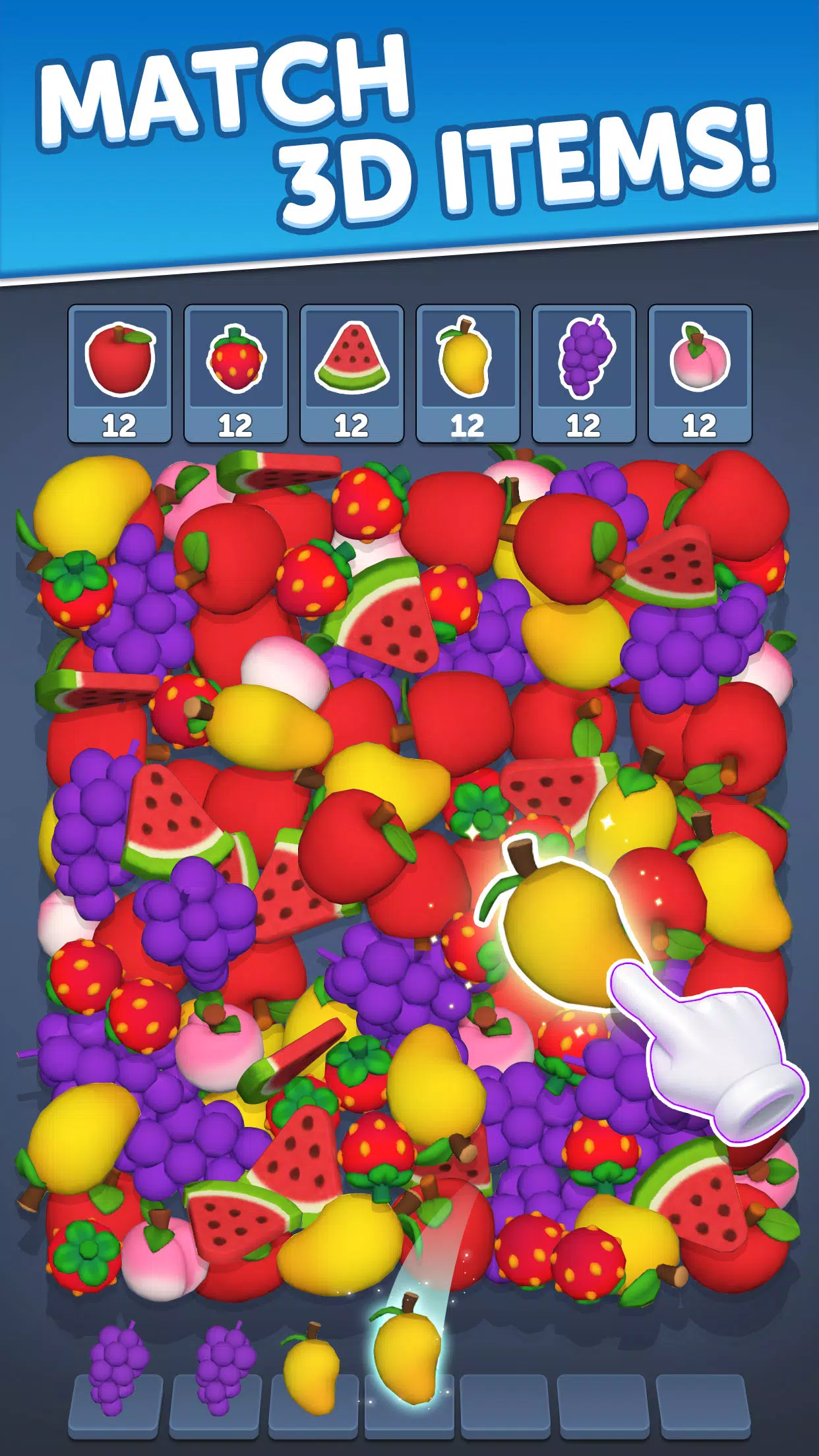 Triple Match: 3D Wonderland screenshot 2
