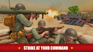 ภาพหน้าจอ World War Army: War Mission 2