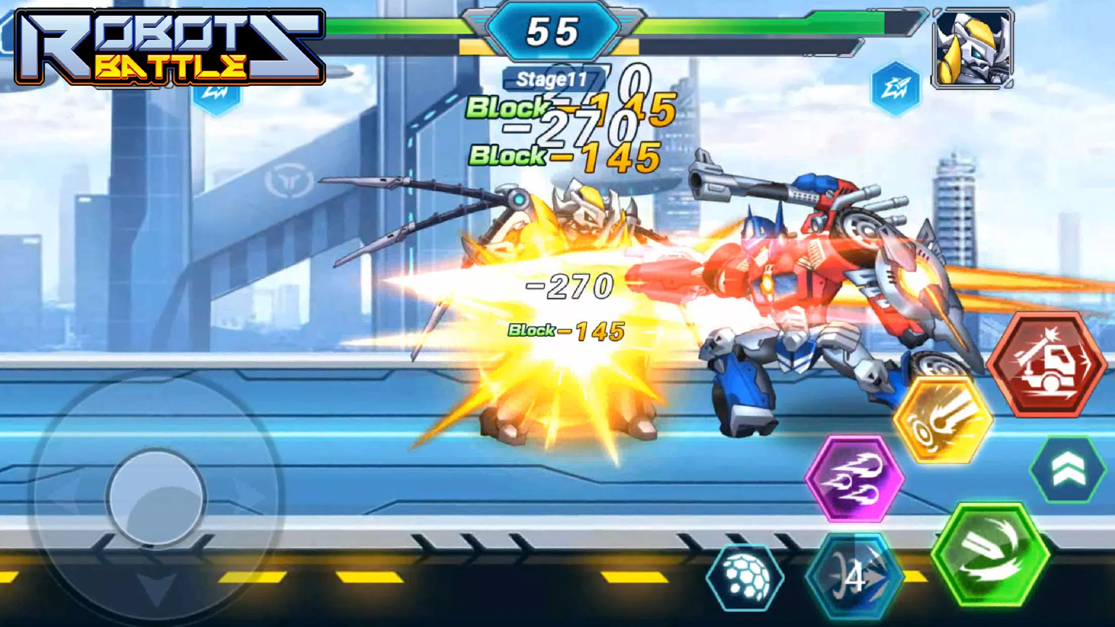 Screenshot War Robots Battle: Mech Arena 2