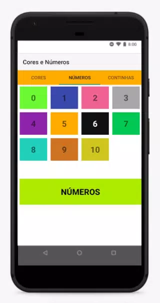 Cores e Números Screenshot 2