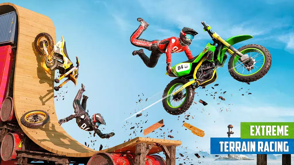 Bike Stunt Heroes: Bike Games Schermafbeelding 2