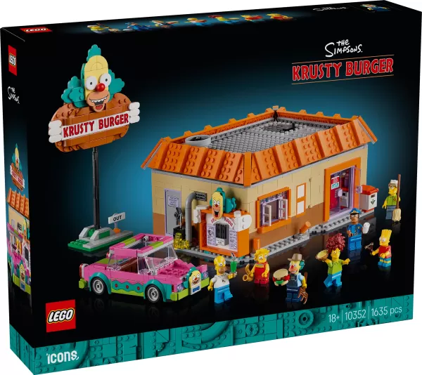 LEGO Revives The Simpsons with Krusty Burger Set