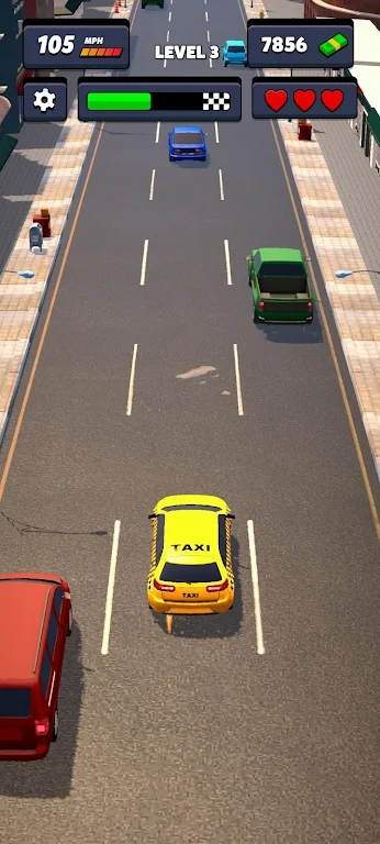 Taxi Rush captura de pantalla 2