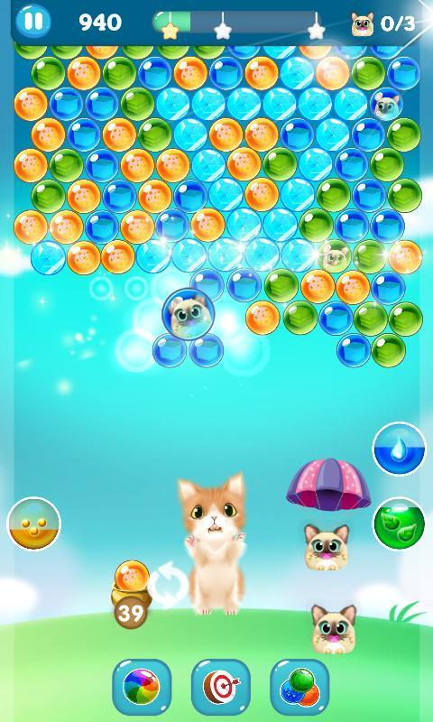 ภาพหน้าจอ Kitten Bubble 2