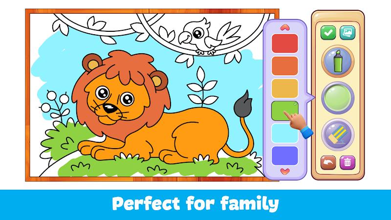 Kids Coloring Game Color Learn ကိုဖန်သားပြင်3