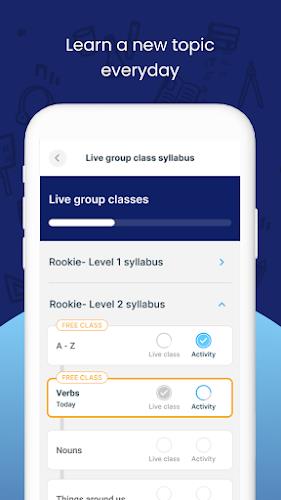 enguru Live English Learning экрана 4