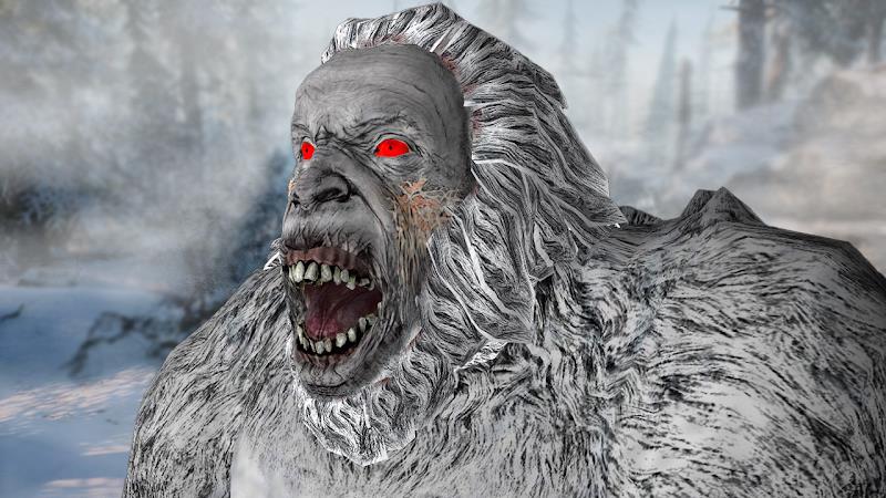 Bigfoot Yeti Hunt & Survival captura de pantalla 1