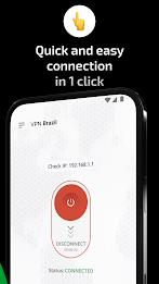 VPN Brazil - get Brazilian IP Capture d'écran 3