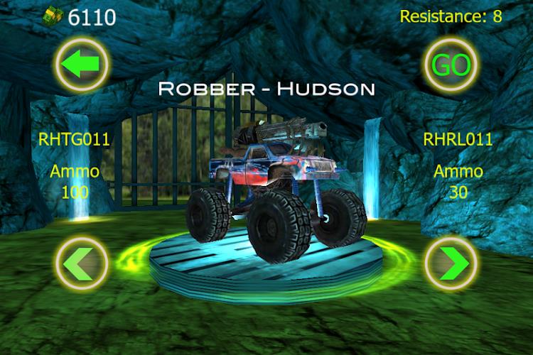 Crazy Monster Truck Fighter - captura de pantalla 1