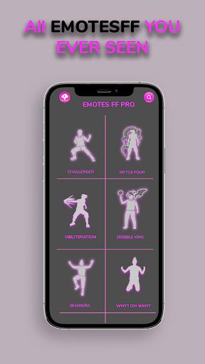 EmotesFF PRO | Dances & Emotes屏幕截圖3