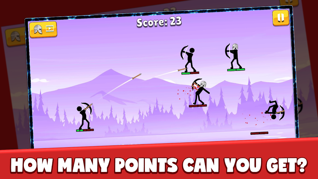 Screenshot Sticks Archer : Arrow Master Mod 4
