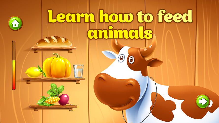 Kids Animal Farm Toddler Games应用截图第2张
