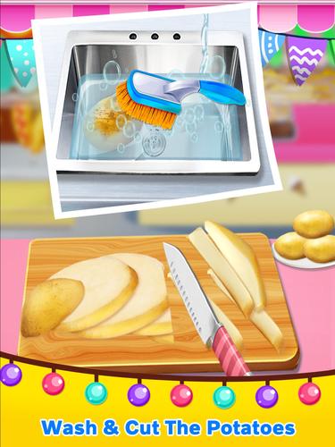 Street Food - French Fries Screenshot 1