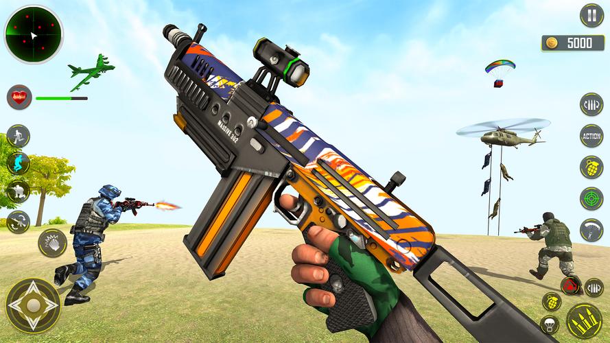 ภาพหน้าจอ FPS Shooting game 3d gun game 3