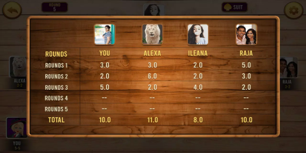 Callbreak Offline : Tash Game 스크린 샷 4